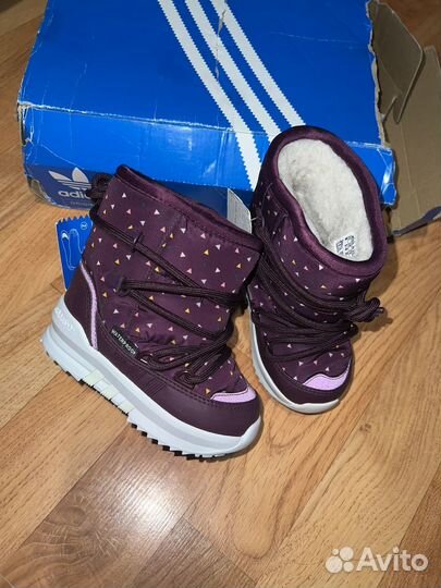 Новые зимние сапоги adidas siena рр 22