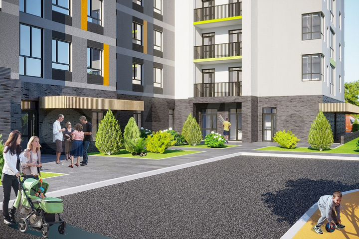 1-к. квартира, 41,1 м², 9/17 эт.