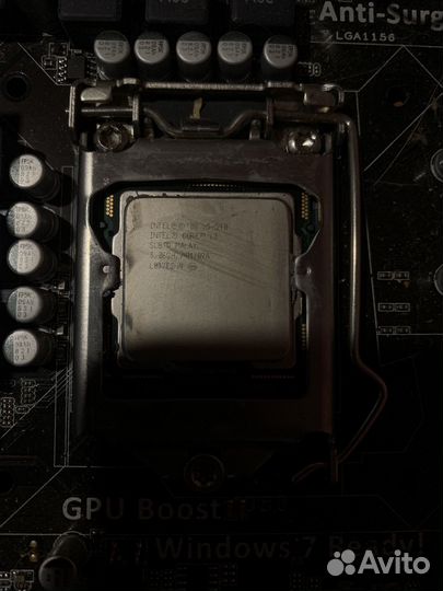 Материнская плата с amd fx 6300 и intel i3 540
