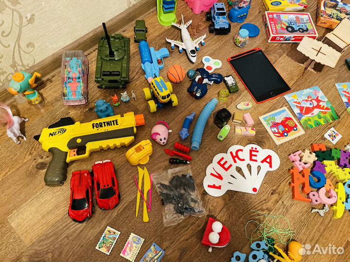 Игрушки пакетом