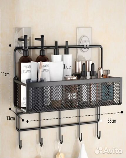 Полка для ванной набор из 2 шт