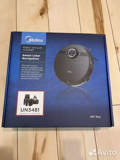 Робот пылесос midea m7 pro