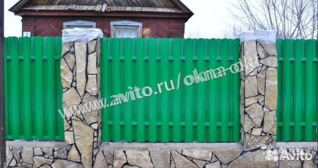 Металлоштакетник для забора