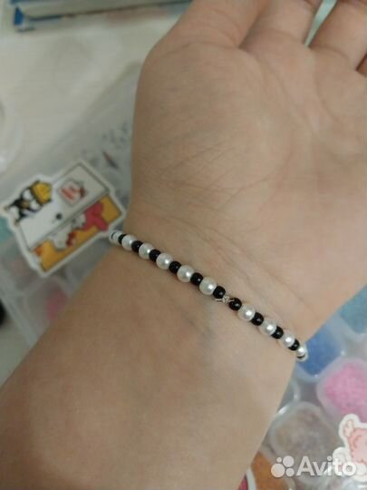 Браслет с дедом морозом