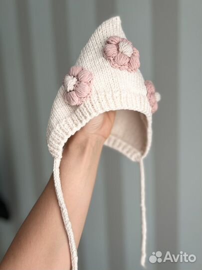 Детская шапка эльф