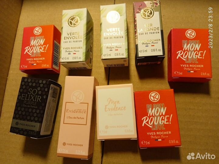 Ив Роше, Мини-парфюм:Sur la Land,So Elixir Purple