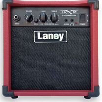 Гитарный комбо 10 Вт, цвет красный Laney LX10 RED