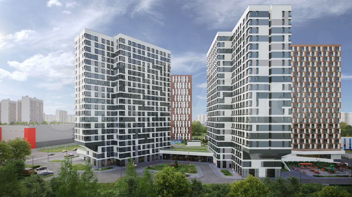 Апартаменты-студия, 21,3 м², 21/21 эт.