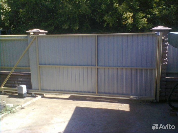 Автоматические ворота alutech