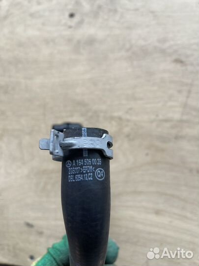 W 164 патрубок печки