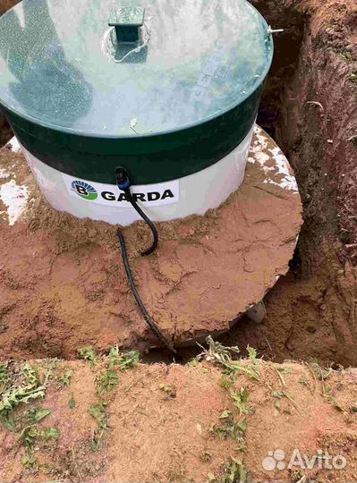 Септик из бетонных колец