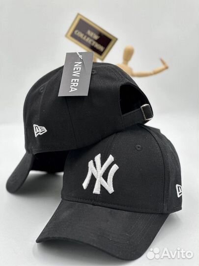 Кепка бейсболка мужская летняя чёрная