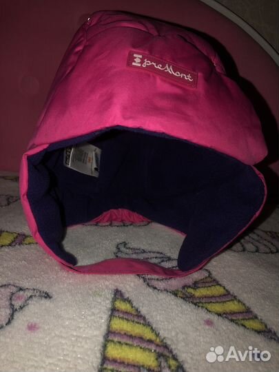 Шапка ушанка для девочки 6-8 лет Premont мембрана