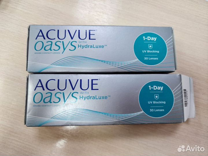 Контактные линзы для глаз однодневные Acuvue Oasys