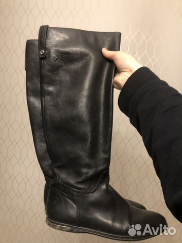 Сапоги кожаные женские paolo conte 39