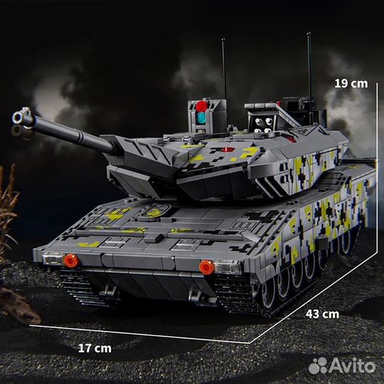 Конструктор танк Panther KF51, 2235 деталей / Пант