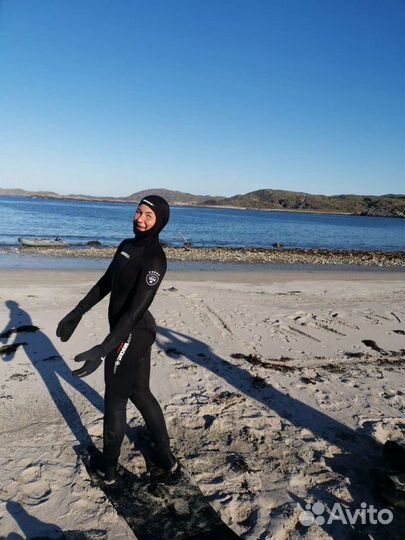 Гидрокостюм женский 7мм для подводной охоты