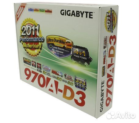 Материнская плата GigaByte GA-970A-D3 Socket AM3+ 970 ATX