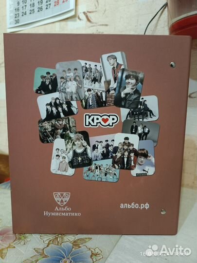 Альбом биндер для карточек k-pop