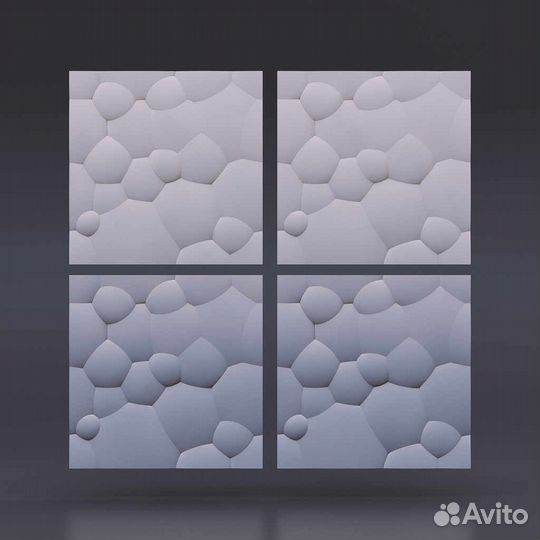 Гипсовая 3D панель 