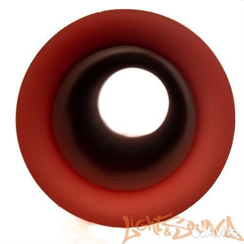 Труба D110/500 оранжевая, черная с раскрывом