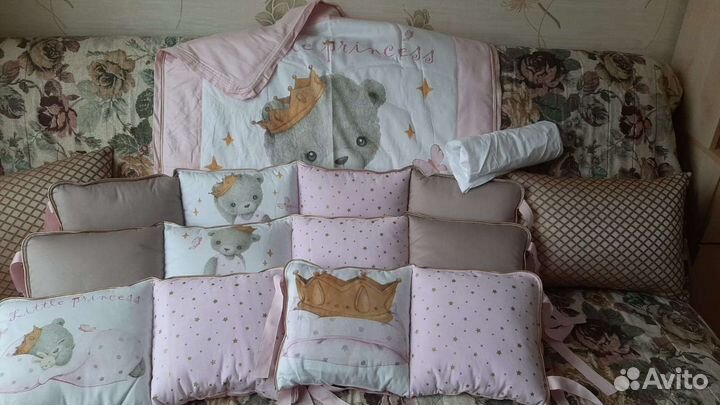 Комплект белья в детскую кроватку