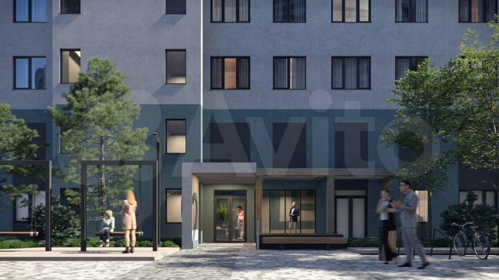 3-к. квартира, 63,5 м², 10/23 эт.