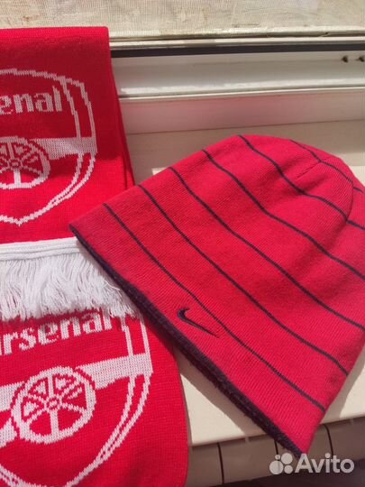 Шапка + шарф arsenal F.C. 12\13