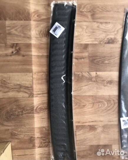 Накладка на задний бампер Hyundai Accent