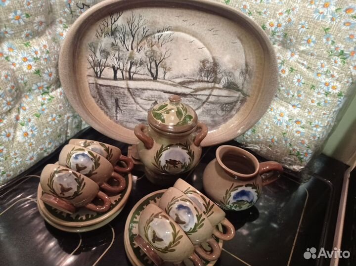 Гжель. Посуда. В профиле много всего