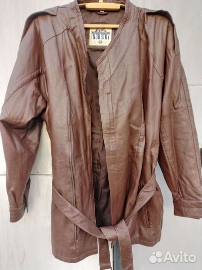 Мужская кожаная куртка