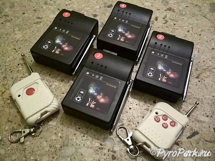 Пиротехнический пульт беспроводной на 10 каналов