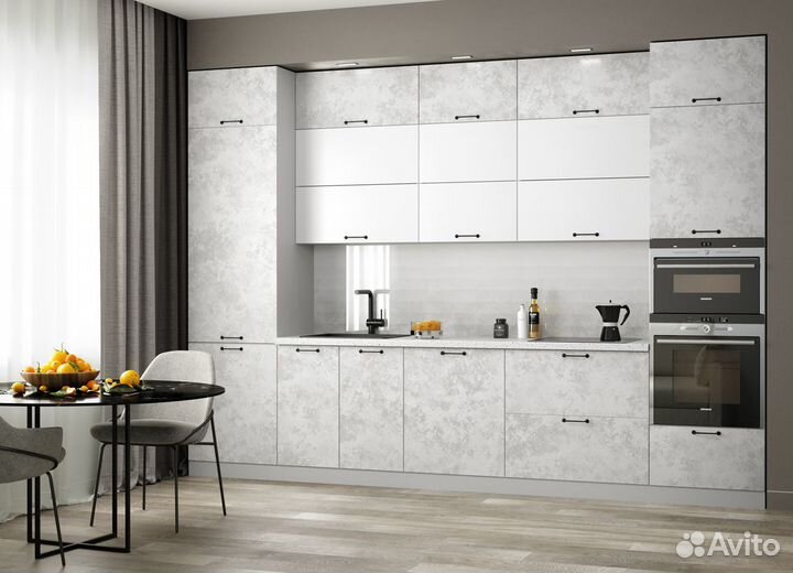 Кухня под потолок