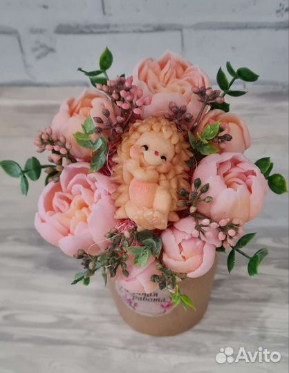 Бюджетные букеты из мыла 1 сентября