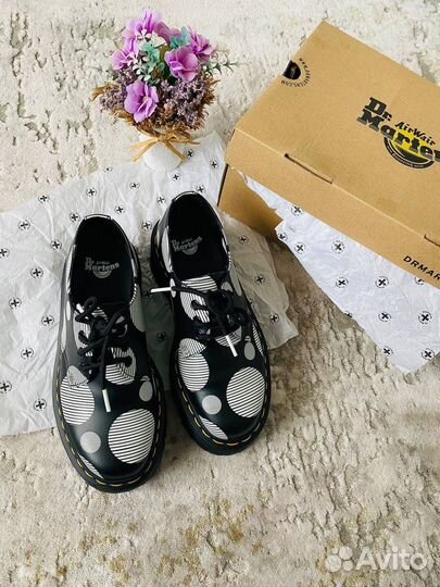 Dr.Martens 1461 quad B+W