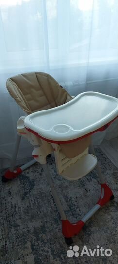 Стульчик для кормления chicco polly
