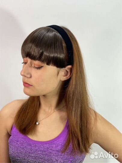 Накладная челка