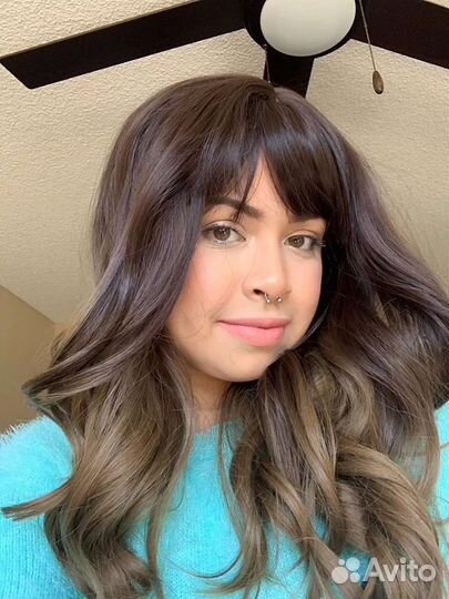 Парик омбре шатенка. Новый, классный