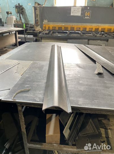 Изготовление ремонтных порогов на автомобиль