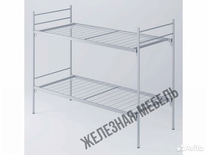 Кровать двухъярусная для рабочих «Строитель»