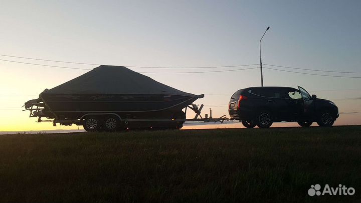 Перевозка катера, прицепа, автодома, гидроцикла