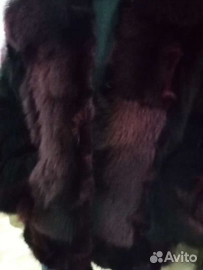 Полушубок женский песец