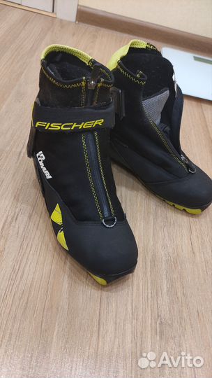 Лыжные ботинки fischer combi jr