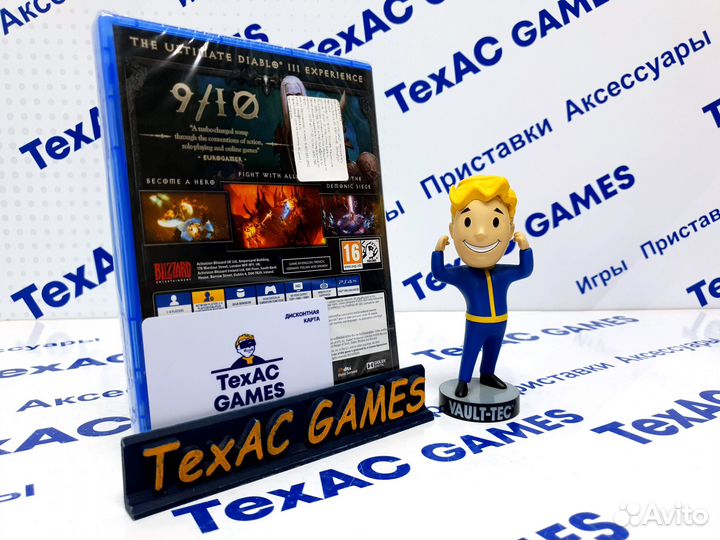 Diablo 3: Eternal Collection (англ версия) PS4