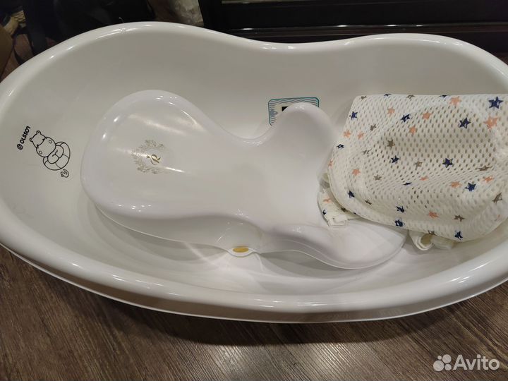 Ванночка для купания+гамак+горка