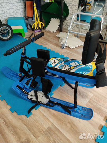 Снегокат для детей с дцп