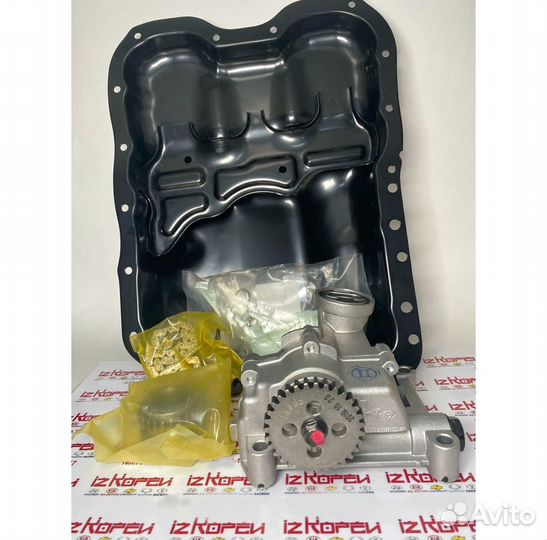 Масляный насос на G4KE G4KJ 2.4 от G4KD