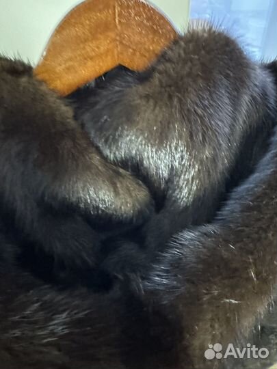 Шуба норковая 42 44 поперечка