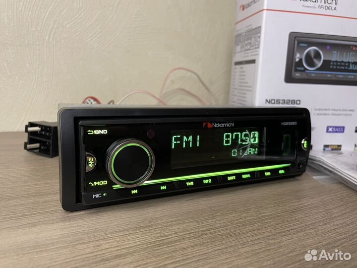 Процессорная магнитола Nakamichi NQ532BD с блютуз