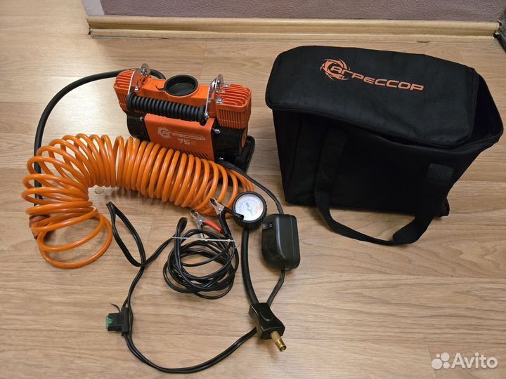 Автомобильный компрессор Агрессор AGR-75